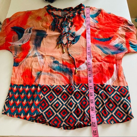 Anthropologie Bl-nk London Siena Peasant Blouse - Picture 13 of 15